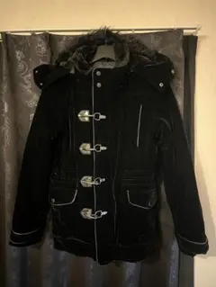 semantic design ファイヤーマン ファー ジャケットM ブラック