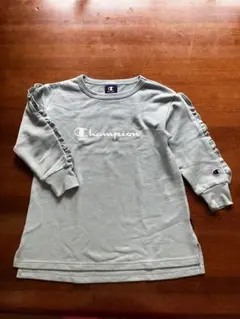 Champion チュニック　Aライン　長袖トレーナー スウェット　110