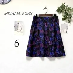 12447 MICHAEL KORS マイケルコース 花柄スカート サイズ6のサムネイル