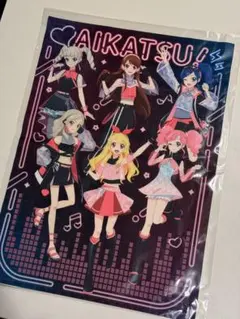 【新品未開封】アイカツ！〜未来へのSTARWAY～ 布ポスター
