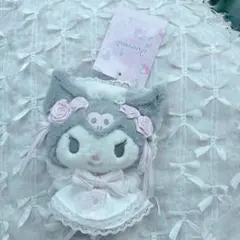 新品　ホワイトフリル　クロミ　マスコットキーホルダー お顔厳選