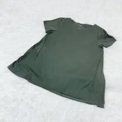 ドゥクラッセ DoCLASSE Tシャツ XL カーキ グリーン ダブルフロントのサムネイル