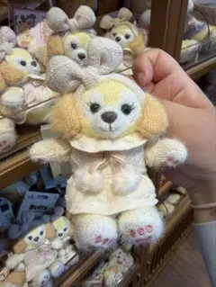 写真子発送❣️上海ディズニー クッキーアンぬいぐるみキーチェーン