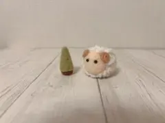 ハンドメイド 羊毛フェルト すずめ 親子 - メルカリ