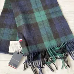 TOMMY HILFIGER チェック柄マフラー 新品タグ付き