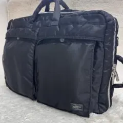 상태좋음 POETER ポーター タンカー ビジネスバッグ 3way仕様 黒 PC