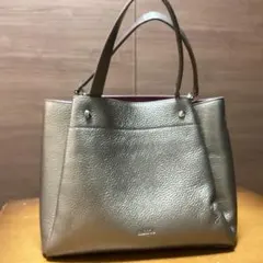 BARCOS トートバッグ シャンパンゴールド