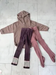 ロンパース　スパッツタイツセット