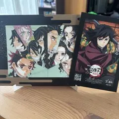【別売り可】 鬼滅の刃 アートカード スタンド付き 冨岡義勇