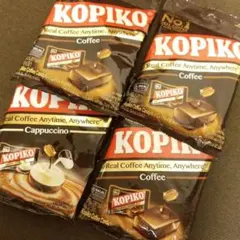 kopiko コーヒーキャンディ 4袋 160個 カプチーノ味 &コーヒー味のサムネイル
