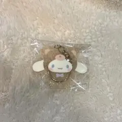 サンリオキャラクターズアクリルキーホルダー ラテクマバージョン シナモンロール