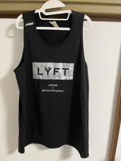 LYFT ノースリーブタンクトップ 黒