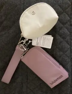 Lululemon Dual Wristlet デュアルポーチ ピンク - メルカリ