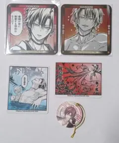 雅血の陰陽師 コラボカフェ 缶バッジ 文月 8点 - メルカリ