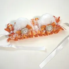 ぬい用 ヘッドドレス オレンジ