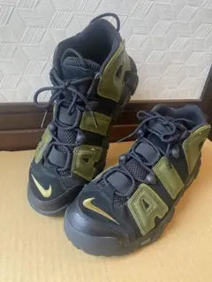 Nike Air More Uptempo オリーブ ブラック