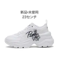 PUMA 厚底スニーカー花柄のサムネイル