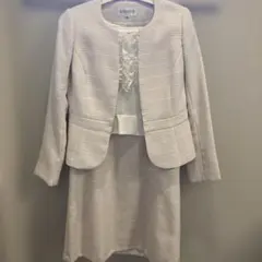 ツイード　セレモニースーツセット