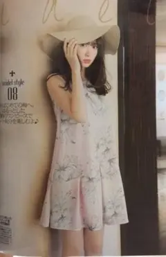 【値下げしました】 snidel ペールトーンフラワーAラインワンピース