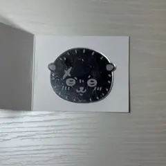 ちいかわ 東京みやげ トレーディングおかおミラーステッカー　ラッコ