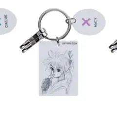 HUNTER×HUNTER クリアベースキーホルダー 　マチ ジャンフェス