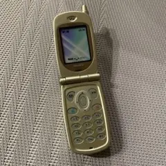 なつかしのガラケーマスコット　シャンパンゴールド　ガチャガチャ