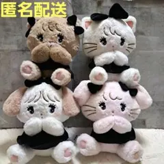 【新品タグ付き】ミッコ　BLACK RIBBON BIGぬいぐるみ　４種セット