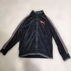 プーマ　ジャージ　トラックジャケット　ベロア　デカロゴ