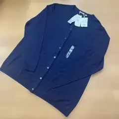 新品UNIQLO エクストラファインメリノクルーネックカーディガン 3XL