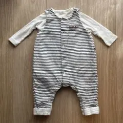 プチバトー　ロンパース6m/67㎝　2点セット