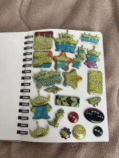 トイ・ストーリー リトルグリーンメン ラメシール