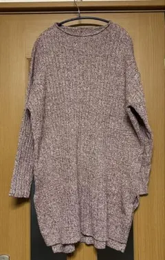 studio CLIP ロングニットチュニック