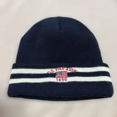 U.S. Polo Assn. ニット帽 ネイビー
