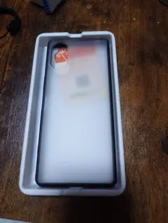ソニーエクスペリア５Ｖ用ケース　ORANGAスマホケース 半透明中古