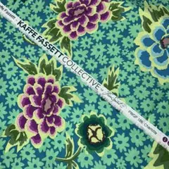 USAコットン ケイフファセット シャーロット グリーン系