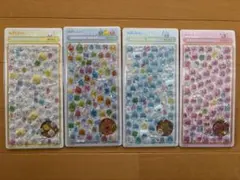 ボンボンドロップシール しずくちゃん mini ミニ 4セット