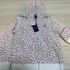 タグ付き　新品　Polo Ralph Lauren 花柄フードジャケット Mのサムネイル
