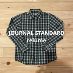 JOURNAL STANDARD relume チェック柄長袖シャツ