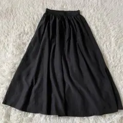 ROSE BUD ローズ バッド ロングスカート レディース　ブラック　フリー