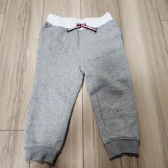 TOMMY HILFIGER 24M グレー裏起毛 パンツ