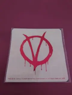 Vフォーヴェンデッタ　ステッカー　シール