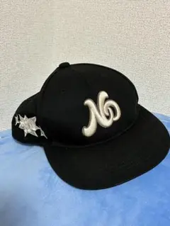 NASTYDOG 黒 キャップ 刺繍ロゴ
