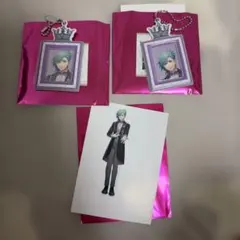 うたプリ 美風藍 ワンダーランド クリアステッカー 証明写真風シール付きホルダー