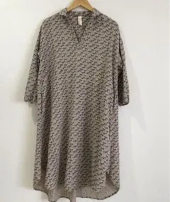 カリネ　CALINER ワンピース　コットン　ロングワンピ