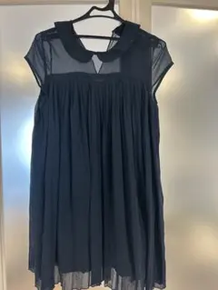 abercrombie ネイビー ノースリーブワンピース XL(16)のサムネイル