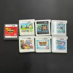 ニンテンドー 3DS DS カセット　ソフト　おまとめ　7点
