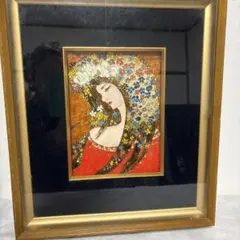 深川製磁 有田焼　陶額　額縁　あやめ小鳥　5号 美品 深川製磁【あやめ小鳥】 陶板画額 28.5㎝正方形 有田焼 - メルカリ