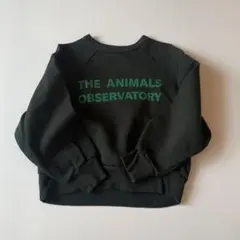 美品 The animals observatory ロゴスウェット 4yのサムネイル