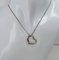 Tiffany&Co. ティファニーオープンハート22mmネックレスAg 925