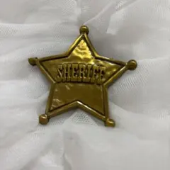 公式ディズニー/ピクサー トイストーリー　ウッディSHERIFF バッジ